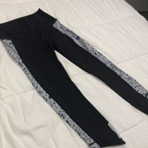 Lululemon leggings small stretch women’s size‎ small blue capri leggings/capri